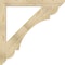 Ekena Millwork Olympic Slat Rough Sawn Bracket, Douglas Fir, 4"W x 42"D x 42"H BKT04X42X42OLY06RDF - alternate 4